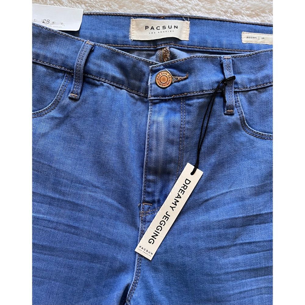 NWT PACSUN  Dreamy Jegging in Mystic Blue, Size 28 - Picture 2 of 9